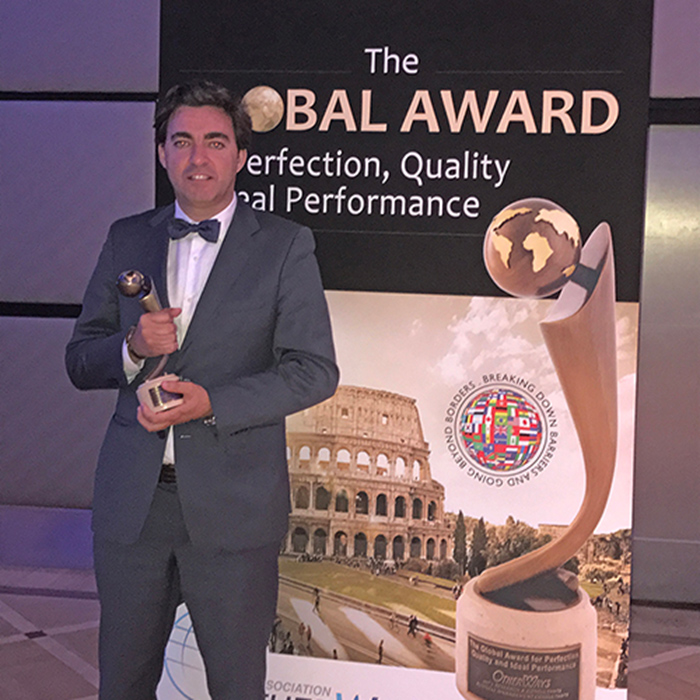 PLÁSTICOS JOLUCE SA FOI GALARDOADA COM O “GLOBAL AWARD FOR PERFECTION, QUALITY AND IDEAL PERFORMANCE