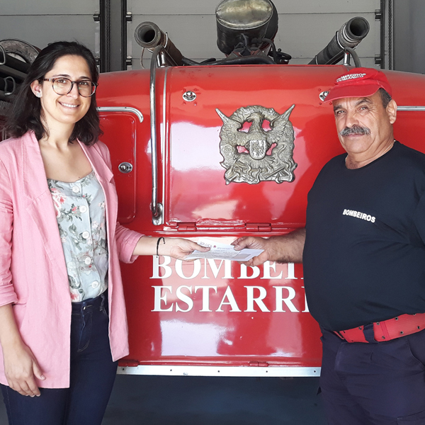 Plásticos Joluce apoia os Bombeiros Voluntários de Estarreja